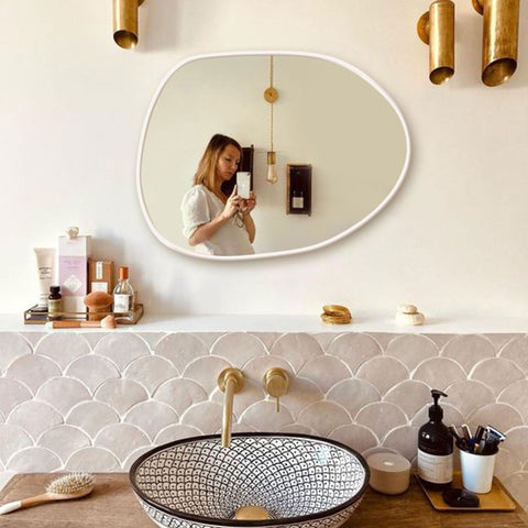 Lucida Wood Framed Wall Mirror