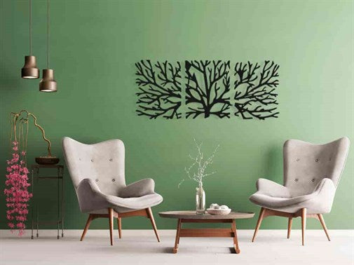 Tree Branches Metal Wall Decoration