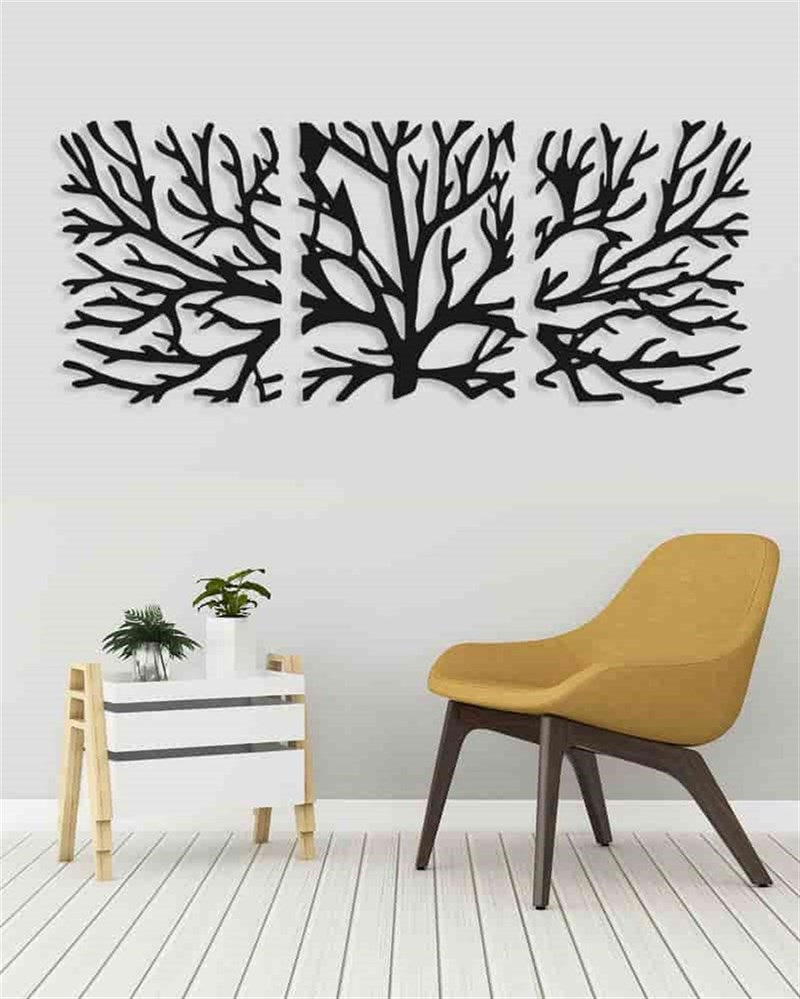Tree Branches Metal Wall Decor