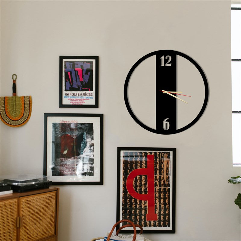 Decorative Akron Metal Wall Clock
