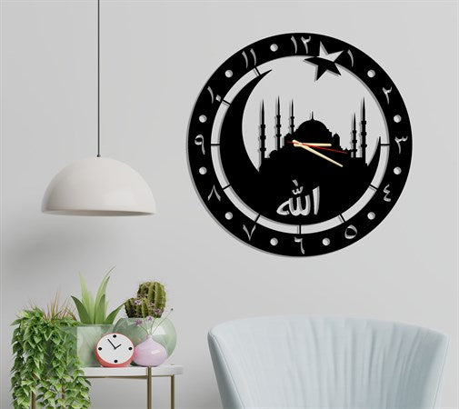 Hagia Sophia Metal Wall Clock-1