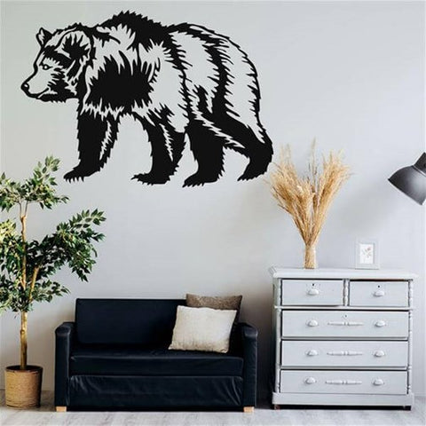 Bear Metal Wall art