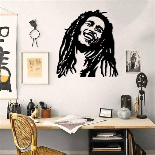 Bob Marley Metal Wall art