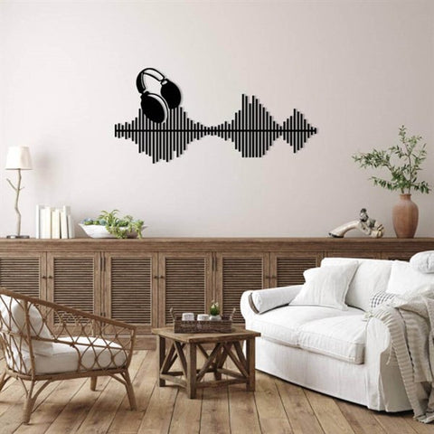 Frequency Metal Wall hanging