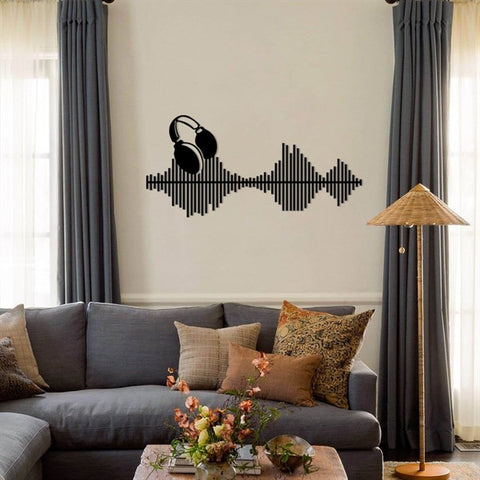 Frequency Metal Wall art
