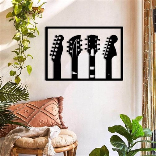 Guitar Metal Wall hangings