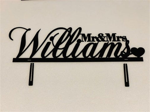Personalized Nameplate Metal Wall Decor-1