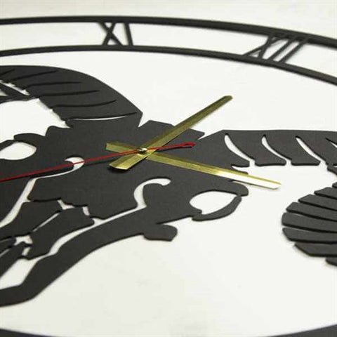 Aries  Metal Wall Clock-5