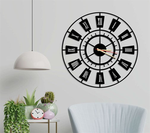 Luqa Metal Wall Clock-1