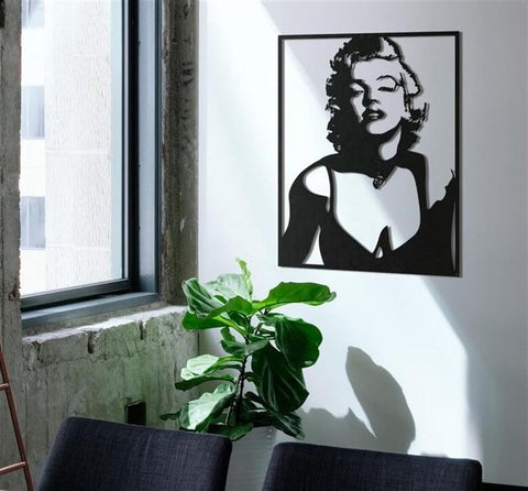 Marilyn Monroe Metal Wall Decor