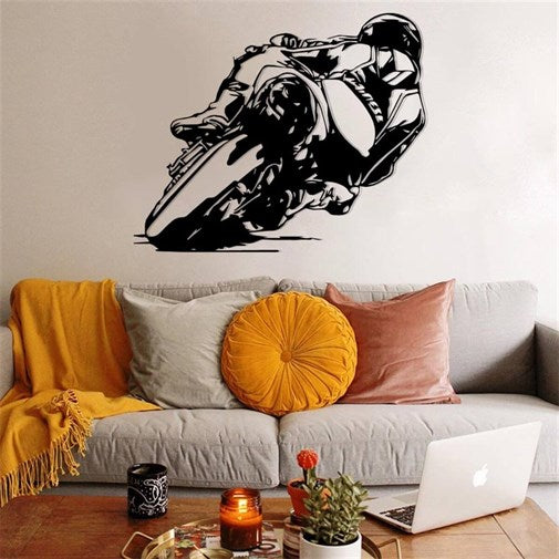Motorcycle Metal Wall Decor-2