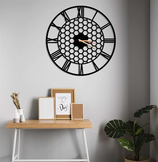 Honeycomb Wall Clock-2