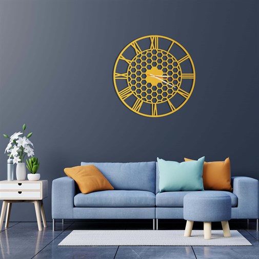 Honeycomb Wall Clock-5