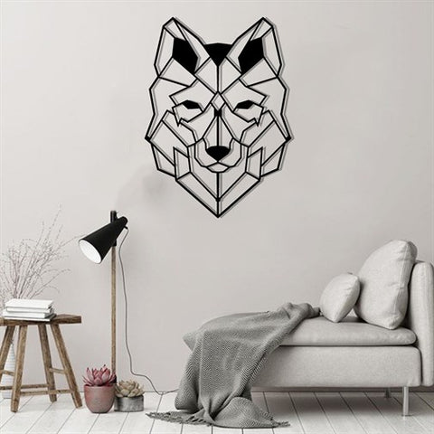 Wolf Metal Wall Art-2